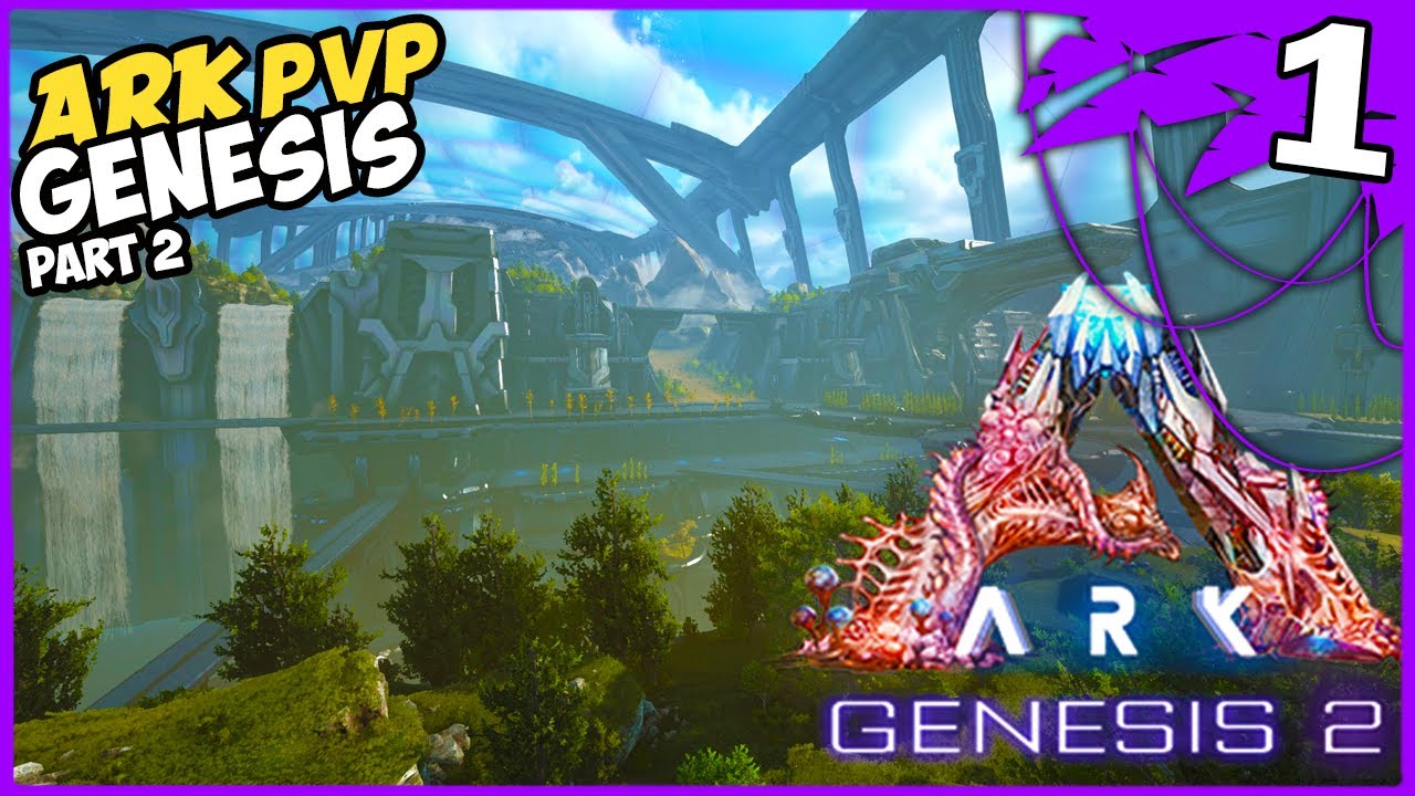 PREMIERS PAS SUR GENESIS PARTIE 2 : ARK GENESIS Part2 PVP #1