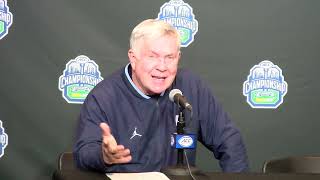 Mack Brown reacts to 39-10 ACC Championship loss to Clemson