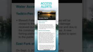 Duke Energy Lake View mobile app for iPhone X