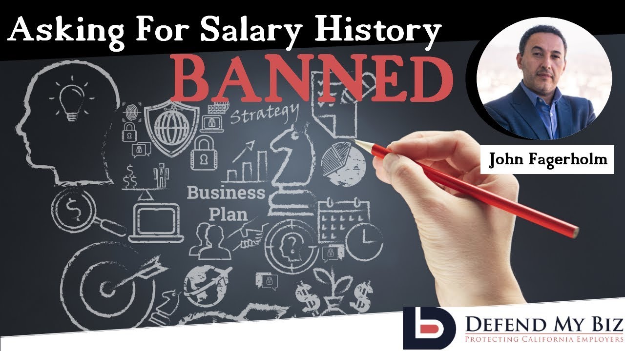 The California Ban on Asking For Salary History YouTube