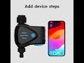 Tuya Smart WiFi PRO IP65 Bewässerungsprogrammiergerät mit integriertem Durchflussmesser Video