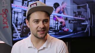 An Immersive Ski Simulator That Lets Olympic Skiers Train In Virtual Reality | Mach | NBC News screenshot 5