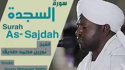 32 سورة السجدة  الشيخ نورين محمد صديق  Sheikh | Nourin Mohamed Siddig | Surah As-Sajdah