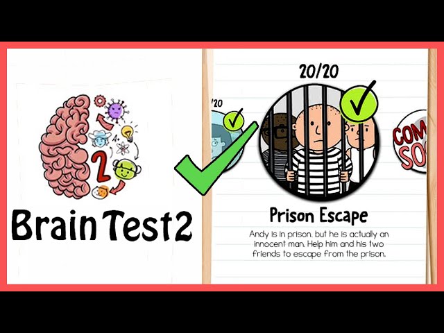 Brain Test 2 Prison Escape Walkthrough Levels 1-20 