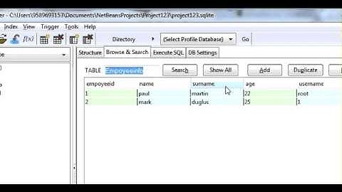 Java prog#9  Get value from JTable and set it to jtextfield in Netbeans Java and Sqlite mysql