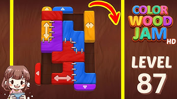 Color Wood Jam Level 87 Solution Walkthrough