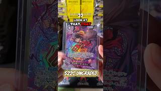 Pulling a Luffy SP from OP-15 one piece. Japanese adventure on Kami’s island #onepiece #onepiecetcg