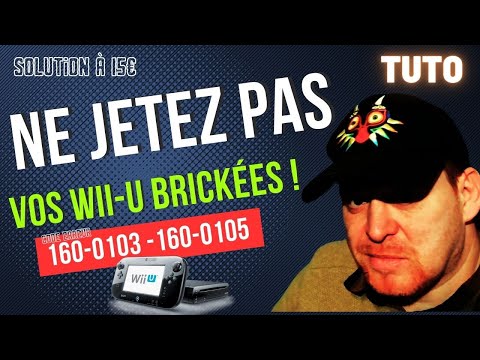 DON'T THROW AWAY YOUR BRICKED WII U!!! (codes 160-0103 and 160-0105) Save it for €15 repair