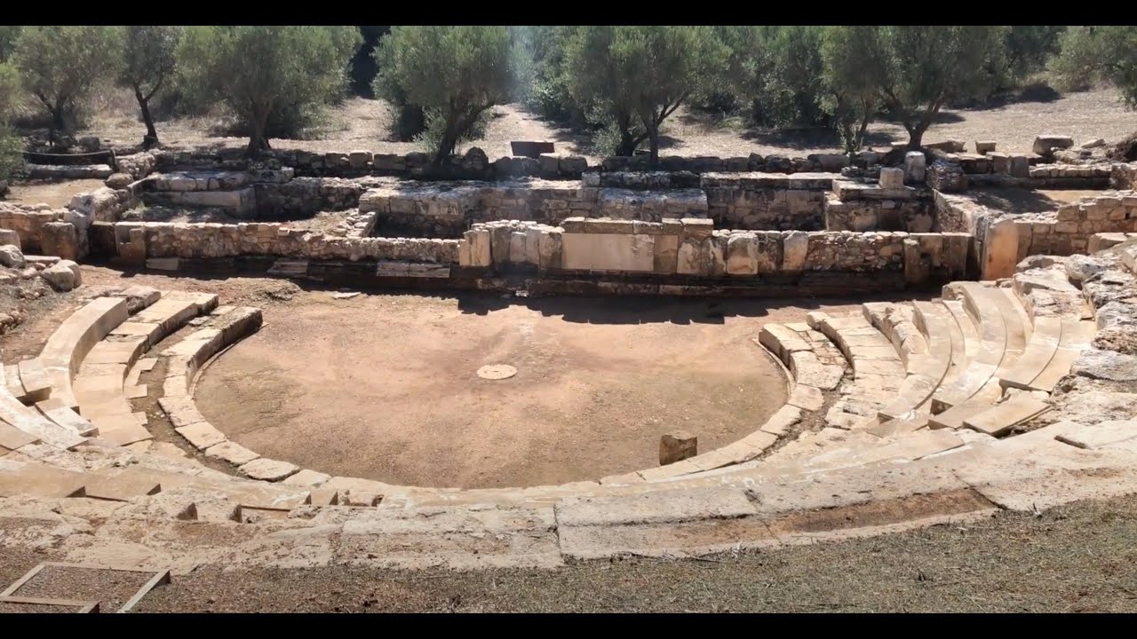 HD - walk the ancient ruins of Aptera (Crete, Greece) with me - YouTube