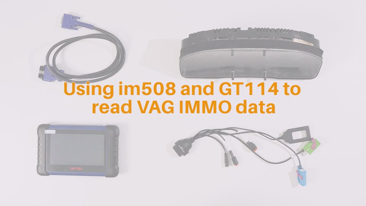 GO-DIAG GT114 Cavo IMMO K-Line Per Audi A4 A6 C4/C5 – Abbinamento Chiavi E Diagnostica Strumenti (2ª E 3ª Gen)