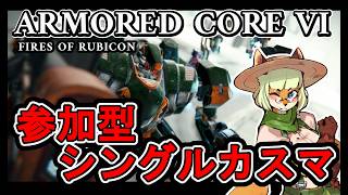 【PC版AC6】30分だけテスト！シングルカスマ🦊👊