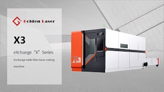 X3 Exchange Table Metal Sheet Fiber Laser Cutting Machine | Metalworking First Choice | Golden Laser
