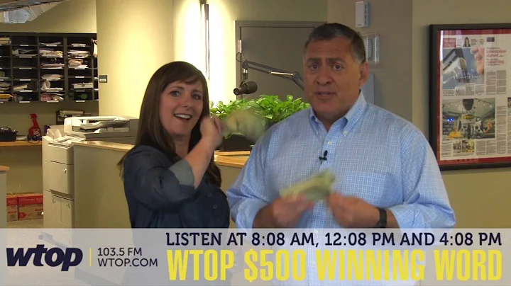 WTOP $500 Winning Word!
