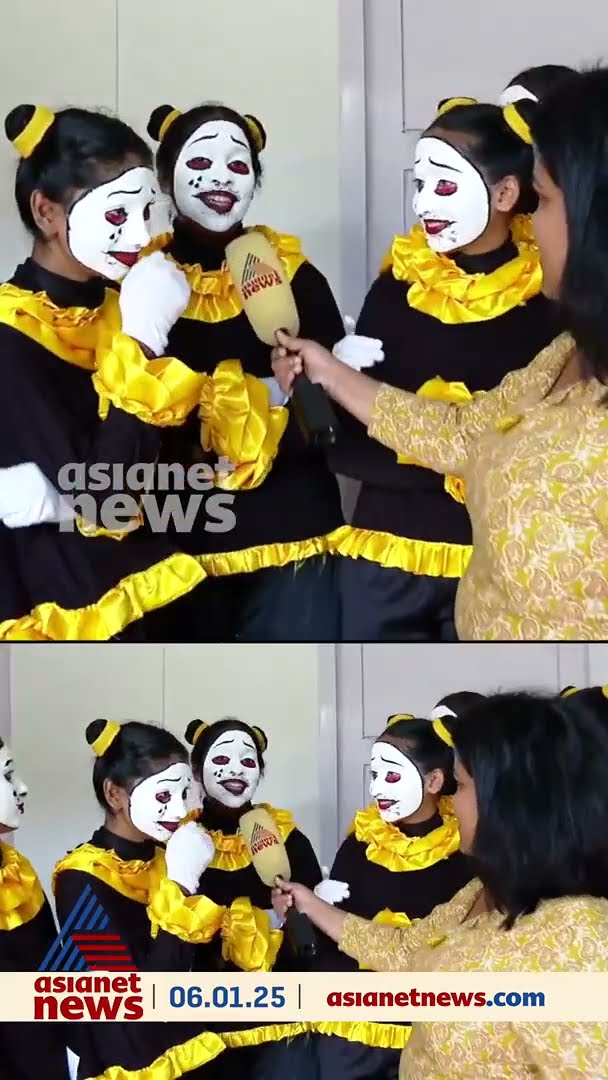 വയനാട്  ദുരന്തം, രക്ഷാപ്രവർത്തനം, അതിജീവനം;കാണികളെ കണ്ണീരിലാഴ്ത്തി കലോത്സവവേദിയിലെ മൂകാഭിനയം