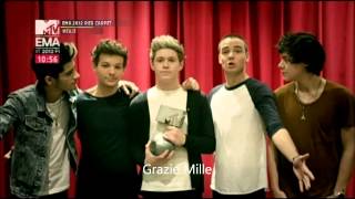One Direction Win Biggest Fan At The Ema Sub Ita