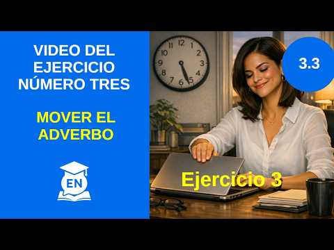 Ejercicio: Adverbios de movimiento en inglés | N3 L3 Ejercicio 3