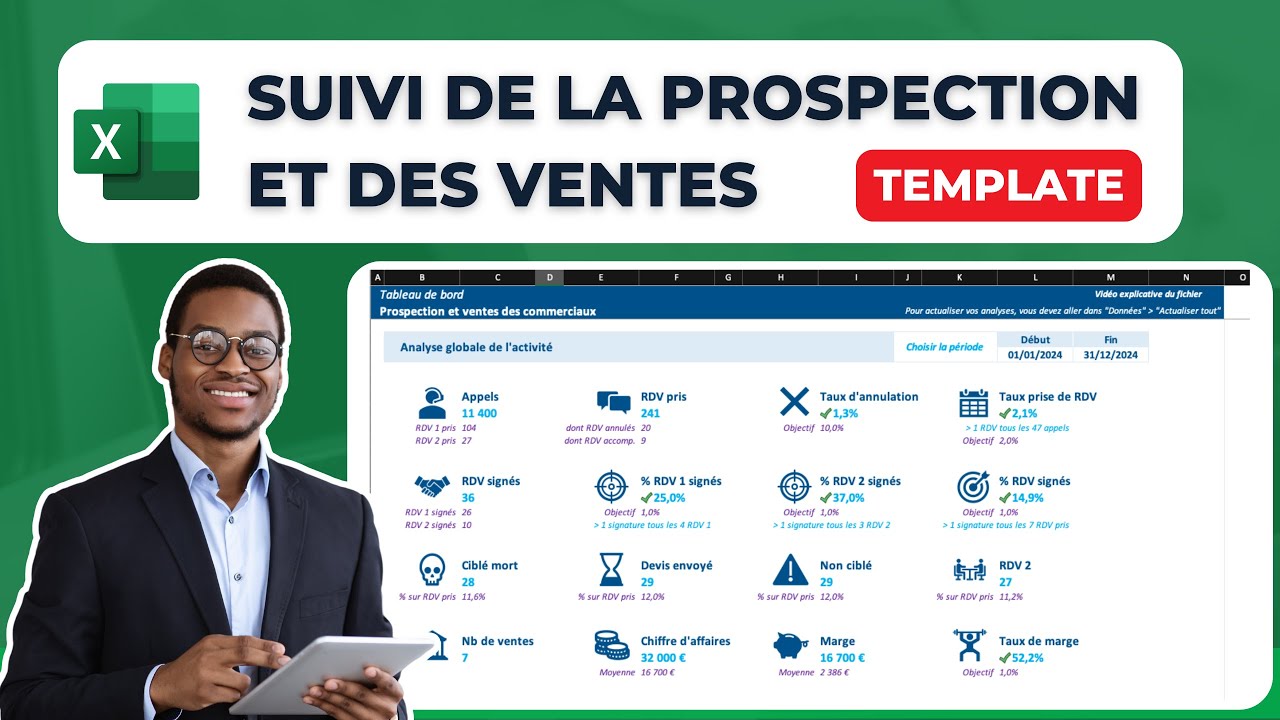 Comment suivre la prospection et les ventes des commerciaux ? [Modèle gratuit à télécharger]