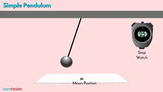 Motion and Time Class 7 Science - Simple Pendulum