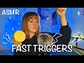 ASMR | Fast Asmr🌙 - Triggers Rapides (Tapping, MicBrushing, TriggerWords, Visuel…)✨