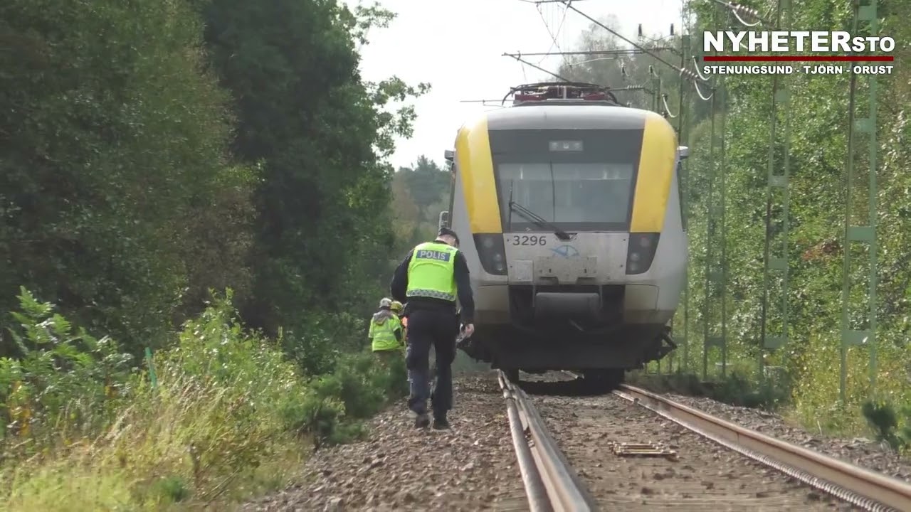 2023-09-18 Tåg körde in i traktor