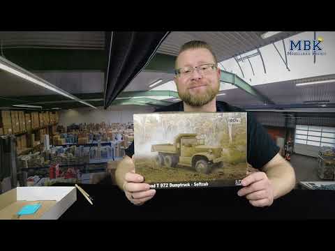 Video: IBG Models 72087 Diamond T972 sklápěč Softcab (1/72)