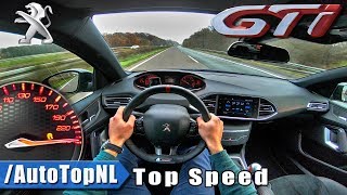 2018 Peugeot 308 GTi AUTOBAHN POV | ACCELERATION & TOP SPEED | by AutoTopNL 2018 Peugeot 308 GTi AUTOBAHN POV | ACCELERATION & TOP SPEED | by AutoTopNL