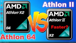 Athlon 64 x2 vs Athlon II x2- New Athlon Better?  Comparing two AMD Athlon x2 CPUs.