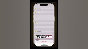How to delete iPhone contacts in bulk #tutorial #iphonetips