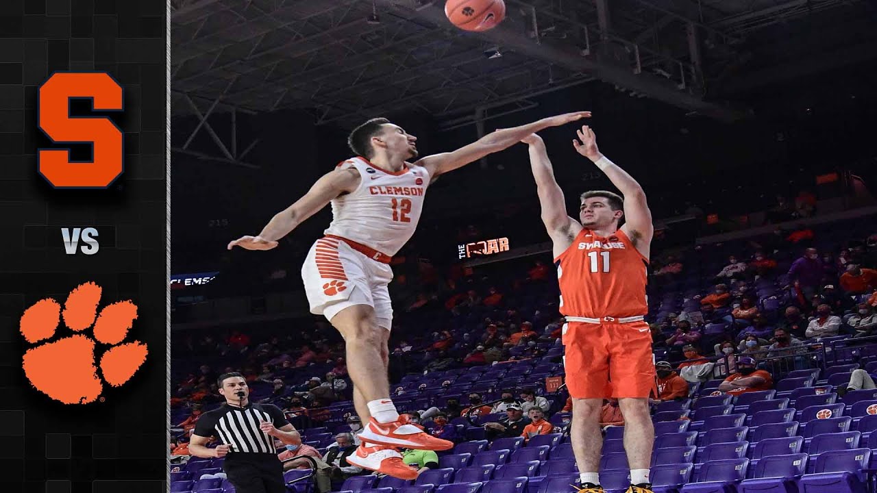 Syracuse vs. Clemson Men's Basketball Highlights (2020-21)