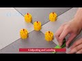 Niuli Tile Levelers with Screw