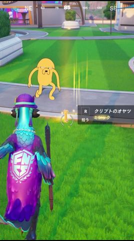 犬が飛びついてきた【フォートナイト】