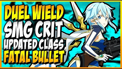 Twin SMG Crit Damage Build | Sword Art Online: Fatal Bullet #SAO #SwordArtOnline #FatalBullet