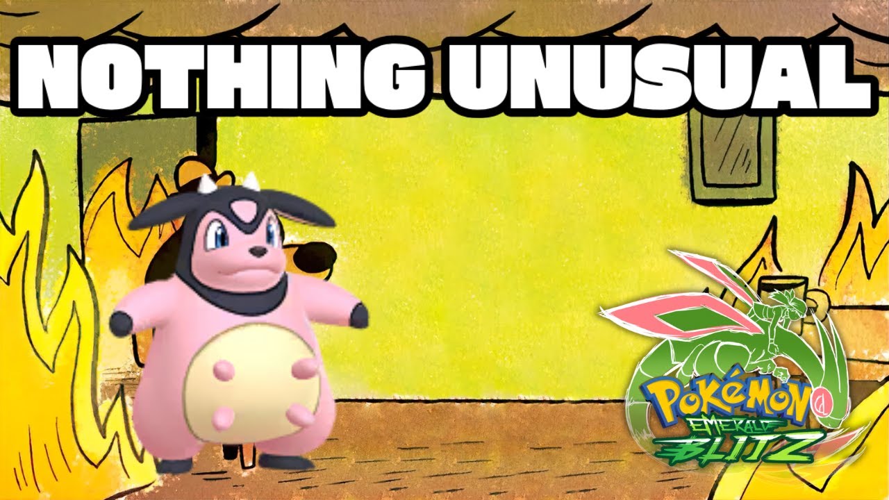 Just A Normal Hardcore Nuzlocke, Nothing Suspect - Pokemon Emerald Blitz Playthrough