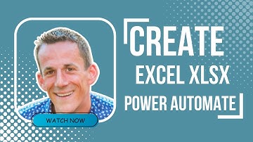 Automate Excel File Creation and Data Population in Power Automate | Step-by-Step Tutorial