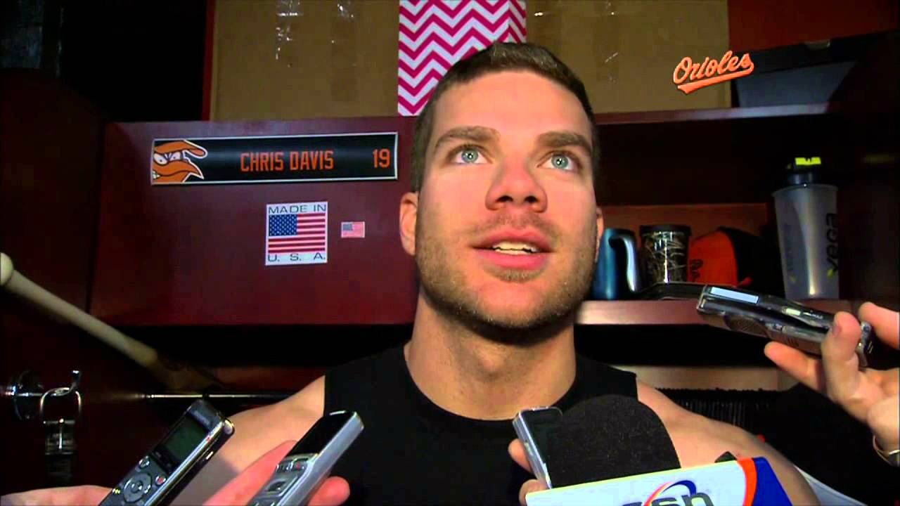 Chris Davis talks about feeling healthy in his return to the