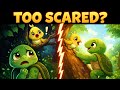 From Scared to Brave 🐢 | Kids Moral Story