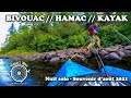 BIVOUAC // HAMAC // KAYAK -- NUIT SOLO -- Souvenirs d’août 2021