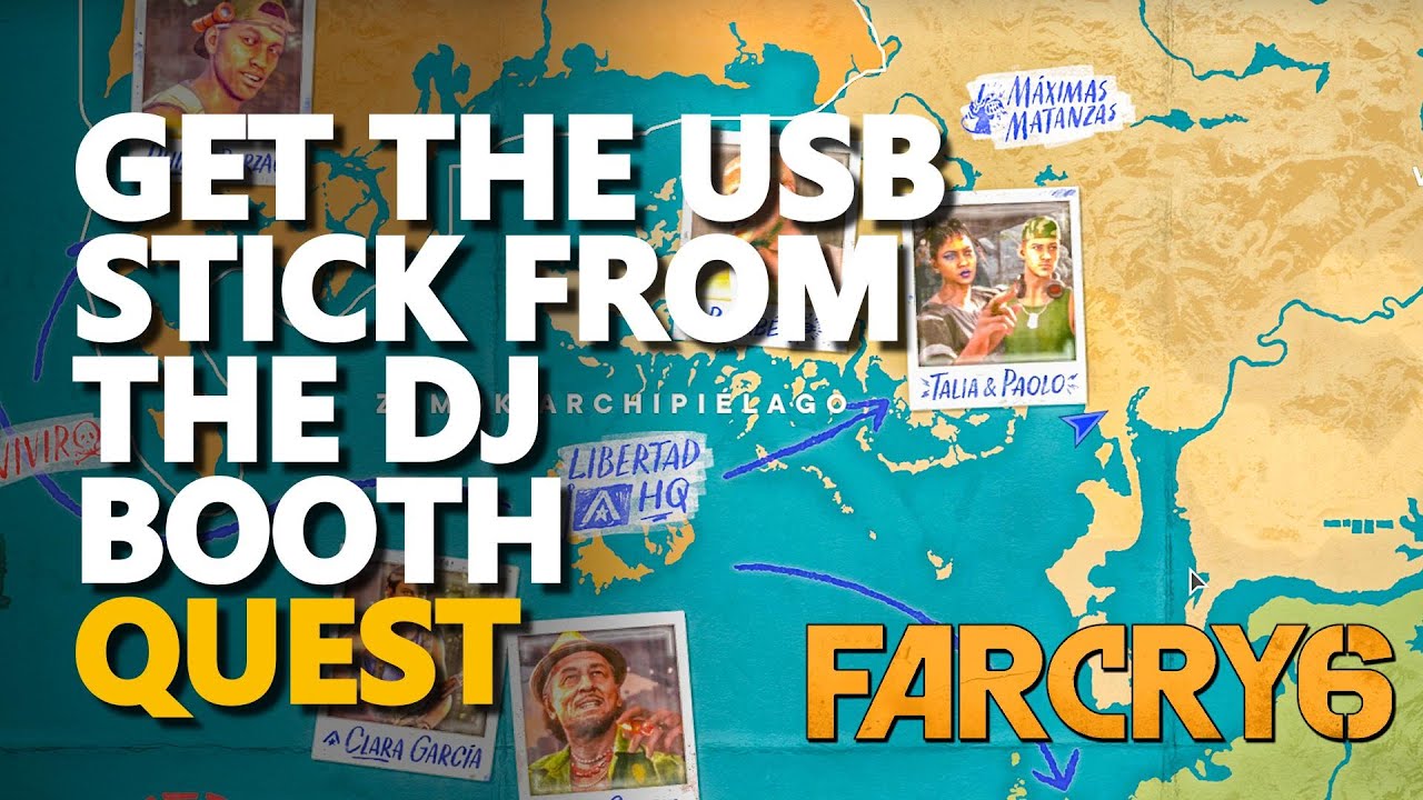 Get the USB Stick from the DJ Booth Far Cry 6