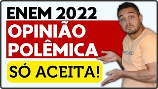 [SAIU] Resultado do ENEM - MINHA OPINIÃO POLÊMICA SOBRE ENEM 2022 | PROFINHO da REDAÇÃO