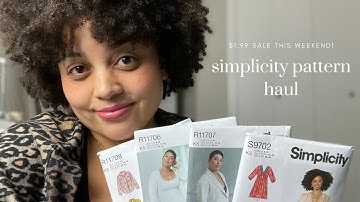 Simplicity Pattern Haul! New Spring Patterns (2023)