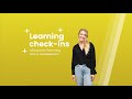 Ialign  how to use learning checkins