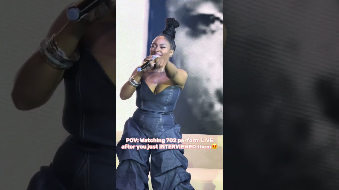 #702 sounded AMAZING live! 😍 Check out my interview on my channel! #90sgirlgroup #rnb90s