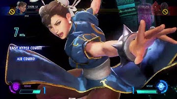 MARVEL VS. CAPCOM: INFINITE-Ryu and Chun-li Arcade playthrough!