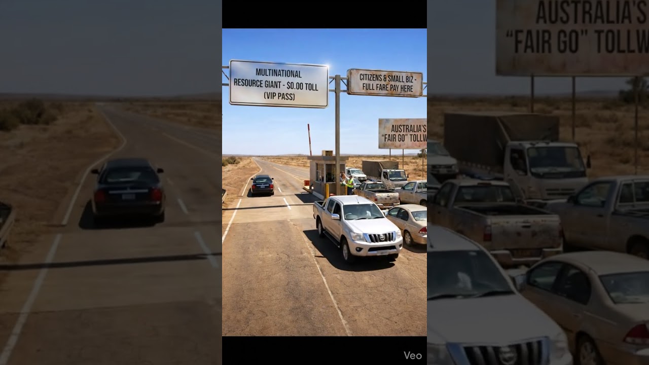 Same road. Different rules. VIPs wave through — workers pay full fare.