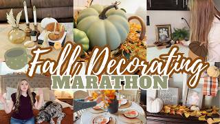 FALL DECORATING MARATHON 2026 🍂 | HOURS OF FALL DECORATING | COZY FALL HOME DECOR IDEAS