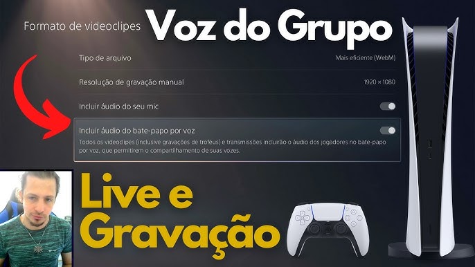 Configure o DISCORD no PS5 com chat de voz - Atualização no