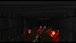 Doom: E1M8 (Fast Ultra Violence all monsters, all secrets)
