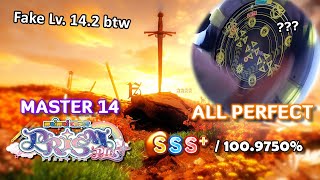 【maimaiでらっくす】∀ MASTER ALL PERFECT / 100.9750%