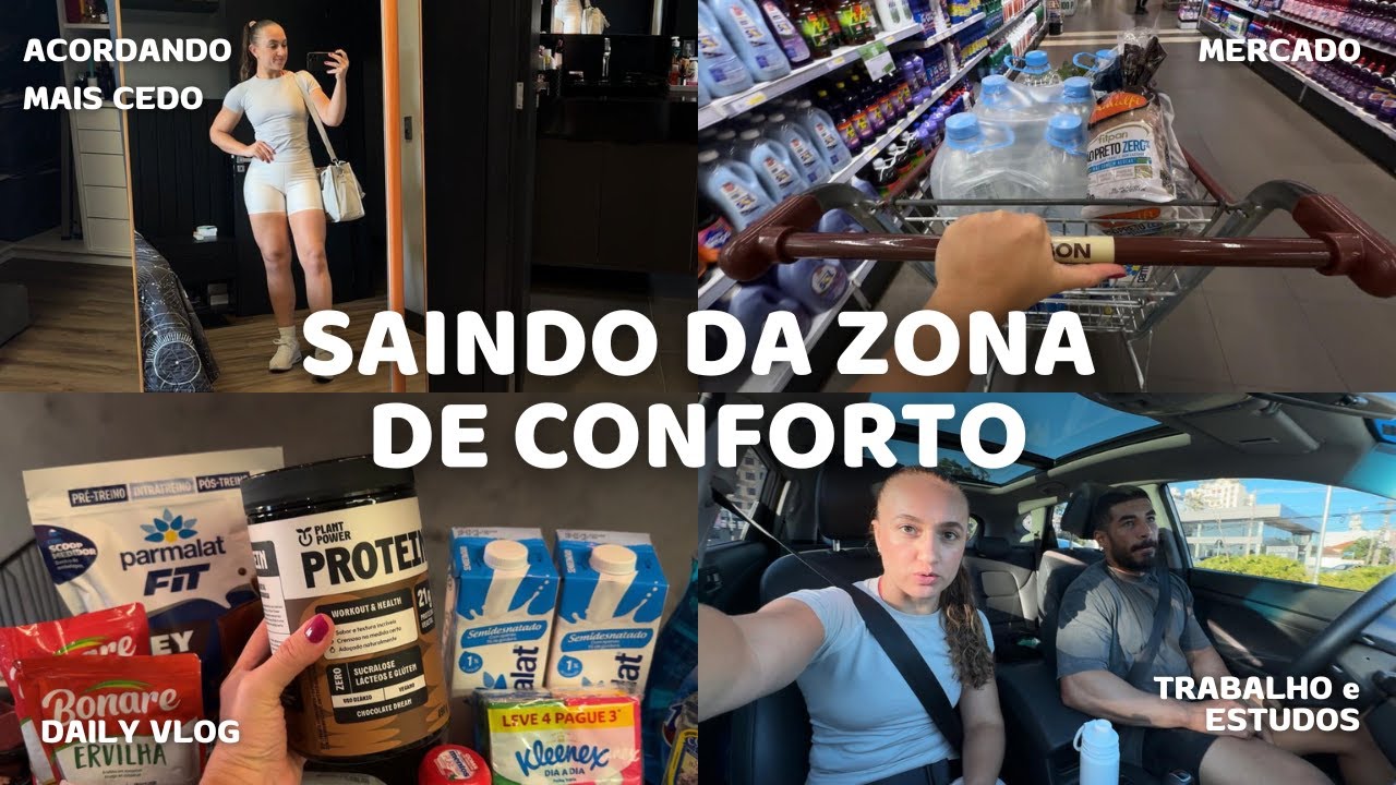 O QUE EU ESTOU FAZENDO PARA SAIR DA MINHA ZONA DE CONFORTO | DAILY VLOG
