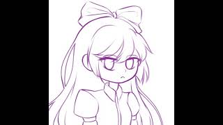 Fujiwara no Mokou [Speedart]